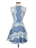 Dina Be Paisley Blue Cocktail Dress Size S - photo 2