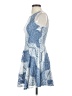 Dina Be Paisley Blue Cocktail Dress Size S - photo 5