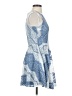 Dina Be Paisley Blue Cocktail Dress Size S - photo 4