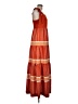 a loves a Print Orange Casual Dress Size M - photo 4