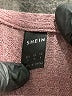 Shein Burgundy Short Sleeve Top Size 4 - photo 7