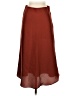 Cliche 100% Polyester Solid Burgundy Formal Skirt Size S - photo 1