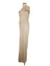 Xscape Metallic Gold Cocktail Dress Size 6 - photo 5