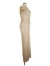 Xscape Metallic Gold Cocktail Dress Size 6 - photo 4