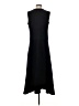 Uniqlo Solid Black Casual Dress Size S - photo 2