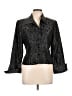 JS Collections 100% Acetate Gray Blazer Size 14 - photo 1