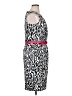 I.N. Studio Animal Print Black Cocktail Dress Size 16 - photo 4