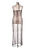 PrettyLittleThing Silver Cocktail Dress Size 12 - photo 2