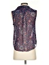 Forever 21 100% Polyester Blue Sleeveless Blouse Size S - photo 2
