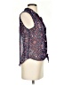 Forever 21 100% Polyester Blue Sleeveless Blouse Size S - photo 4