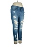 Torrid Hearts Blue Jeans Size 16s - photo 4