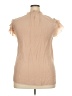 Dorose Tan Short Sleeve Blouse Size 3X - photo 2