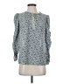 Max Studio 100% Polyester Blue 3/4 Sleeve Blouse Size S - photo 1