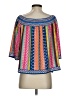 Flying Tomato Blue 3/4 Sleeve Blouse Size S - photo 2