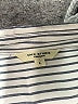 Max Studio Stripes Ivory 3/4 Sleeve Blouse Size L - photo 7
