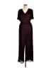 Halogen Metallic Burgundy Jumpsuit Size XL - photo 1