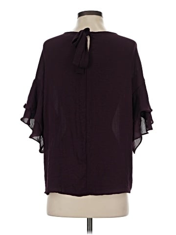 a.n.a. A New Approach Short Sleeve Blouse (view 2)