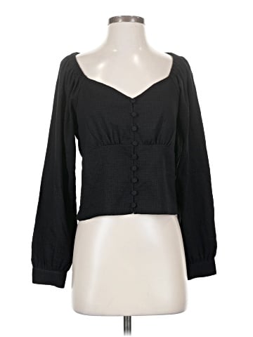 Madewell Preston Puff-Sleeve Top (view 1)