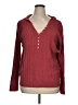 Natural Reflections 100% Cotton Burgundy Pullover Sweater Size XL - photo 1