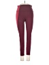 Athleta Color Block Burgundy Active Pants Size S - photo 1