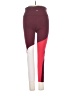 Athleta Color Block Burgundy Active Pants Size S - photo 2