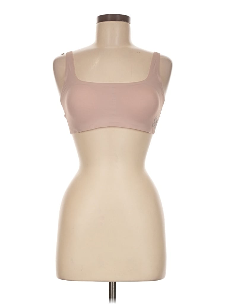 Pre-owned Steve Madden Sports Bra In Tan