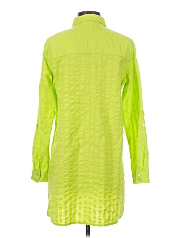 Sigrid Olsen 3/4 Sleeve Button-Down Shirt (view 2)