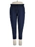 Under Armour Solid Blue Active Pants Size XL - photo 1