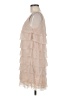 H&M 100% Polyester Tan Cocktail Dress Size 6 - photo 5