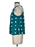 Blu Pepper 100% Rayon Teal Sleeveless Blouse Size S - photo 5