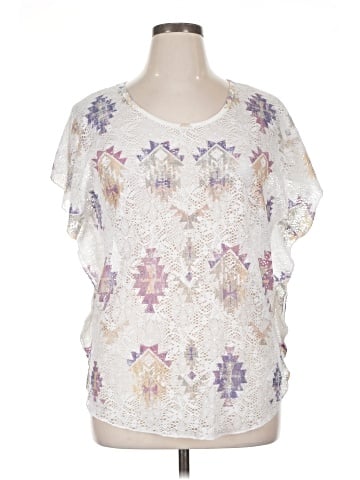 Lavish Short Sleeve Blouse (view 1)