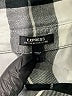 Express 100% Rayon Plaid Silver Long Sleeve Button-Down Shirt Size L - photo 7