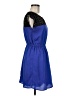 Bebop Color Block Blue Casual Dress Size M - photo 4