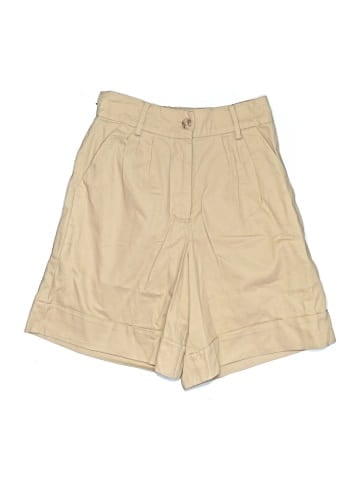 Faithfull the Brand Khaki Shorts (view 1)