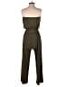 Zesica Solid Green Jumpsuit Size S - photo 2