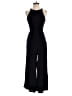 Ann Taylor LOFT 100% Viscose Solid Black Jumpsuit Size 2 - photo 1