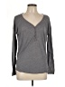 Splendid Gray Long Sleeve Top Size L - photo 1