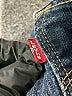 Levi's Chevron-herringbone Blue Jeggings Size 12 - photo 10