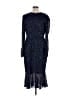 Mac Duggal 100% Polyester Stars Blue Cocktail Dress Size 12 - photo 1