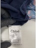 Chloé 100% Polyester Blue Chiffon printed dress Size 8 - photo 11