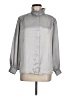 Louis Féraud Metallic Silver 3/4 Sleeve Blouse Size EU (FR) 38 / US 6 - photo 1