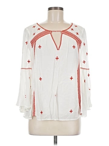 Floreat 3/4 Sleeve Blouse (view 1)