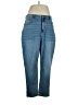 Primark Solid Blue Jeans Size 14 - photo 1