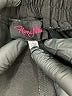 Hanna Nikole Solid Black Active Pants Size 22 - photo 4