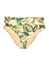 Unbranded Tropical Yellow Swimsuit Bottoms Size XL - photo 1