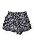 Mi ami 100% Rayon Paisley Blue Shorts Size M - photo 1