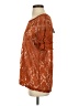 Double Take Orange Short Sleeve Blouse Size S - photo 5