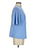 Liz Claiborne Blue Short Sleeve Blouse Size S - photo 4