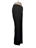 Ecru Solid Black Dress Pants Size L - photo 4