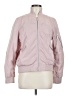 French Connection 100% Polyester Solid Pink Jacket Size M - photo 1